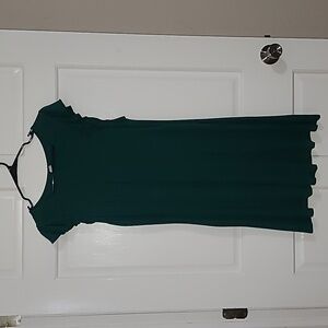 Old Navy dark green dress
